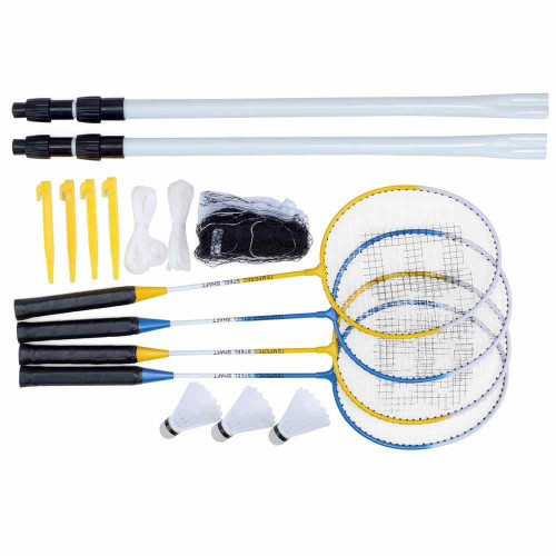 Baseline 4 Player Pro Badminton Set