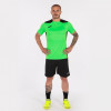 Joma Championship VI Shirt SS - Green Fluor/Black