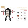 SAC 21 KAMADO Ceramic Grill"