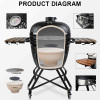 SAC 26 KAMADO Ceramic Grill"