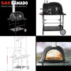 SAC KAMADO Ceramic Pizza Oven