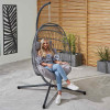 SAC Deluxe Rope Hanging Egg Chair