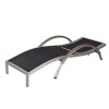 SAC Deluxe Brushed Nickel Sun Lounger