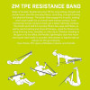 Urban Fitness 2m TPE Resistance Band