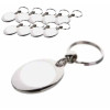 Customised Metal Trolley Keyring (Pack of 10)